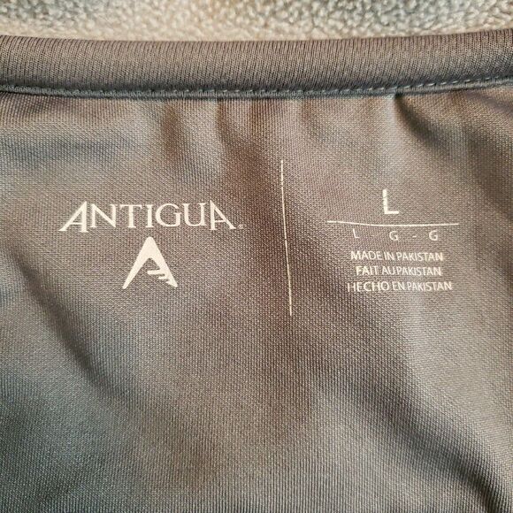 Antigua Cleveland Indians Jacket Full Zip Drawstring Hoodie Chief Wahoo Sz Large - Picture 10 of 14